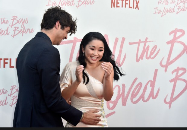 Lana Condor and Noah Centineo