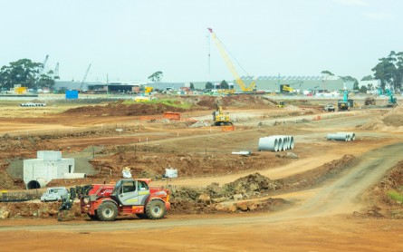 Roads Construction Site