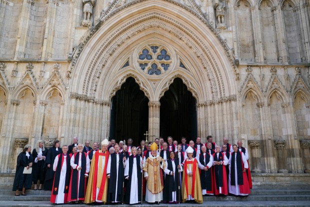 Triple Consecration Service At York Minster
