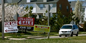 For Sale Signs Multiply With Weakening Housing Market