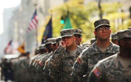 New York's Veterans Day Parade Honors Military Personnel