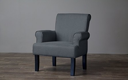 (VIDEO Review) Baxton Studio Classics Collection Wing Chair, Gray