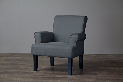 (VIDEO Review) Baxton Studio Classics Collection Wing Chair, Gray