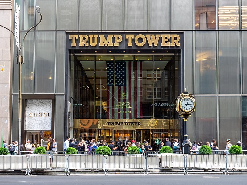 Trump Tower entrance