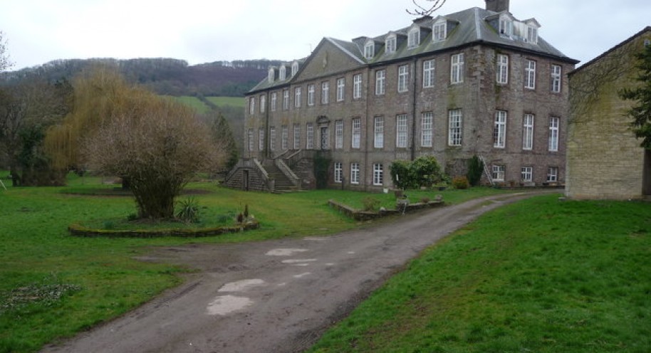 Troy House in Mitchel Troy, Monmouthshire up for auction at a recommended price between £200,000 and £250,00