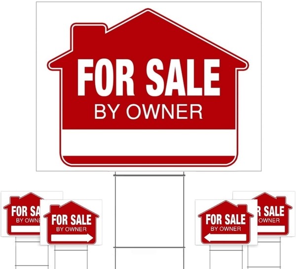 “For Sale by Owner” - SignHero Yard Sign