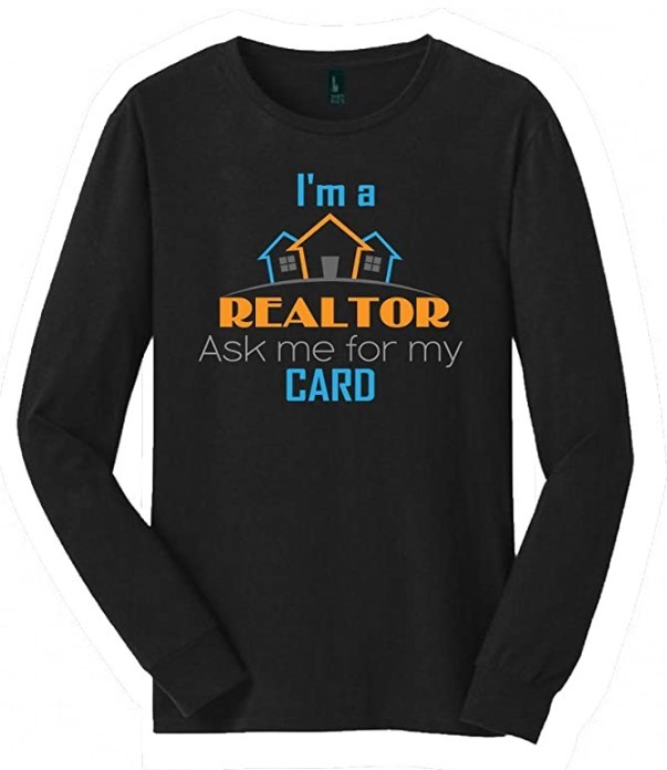 Real estate agent Long Sleeved shirt