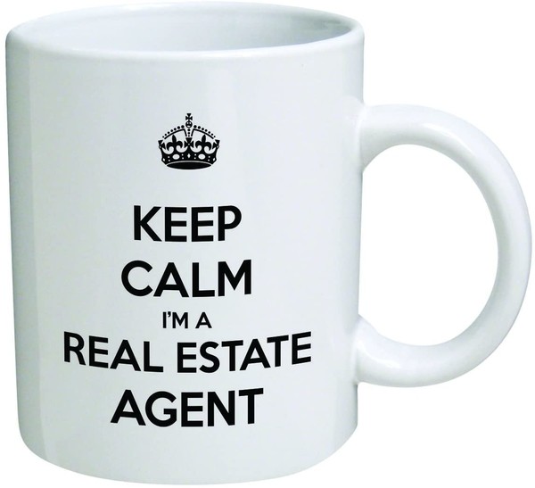 Keep Calm I’m a Real Estate Agent by A Mug To Keep TM