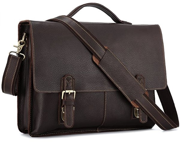 Kattee Vintage Leather Briefcase