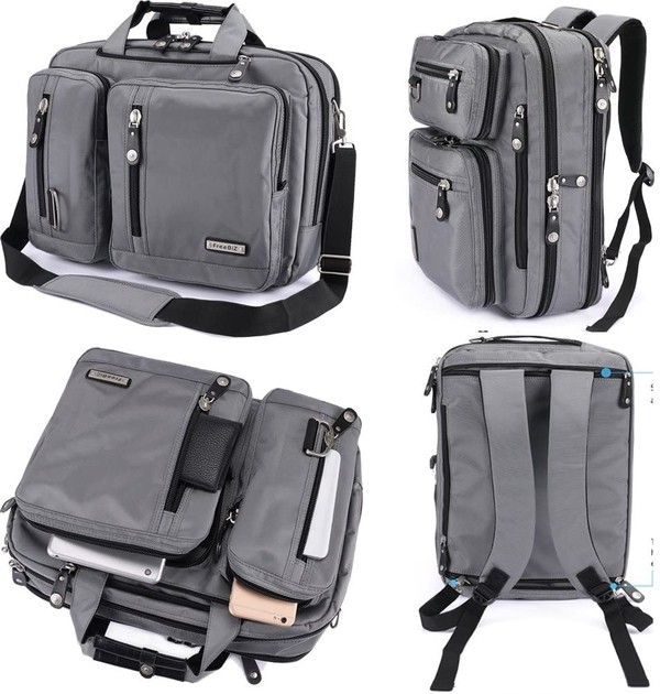 FreeBiz Laptop Bag Convertible Backpack Business