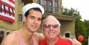 Recording Artist Sir Ivan Hosts Red, White, and Blue BBQ for Oren Alexander at Hamptons Castle